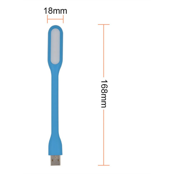 2W Portable Flexible Mini USB LED Lampe – Bild 5