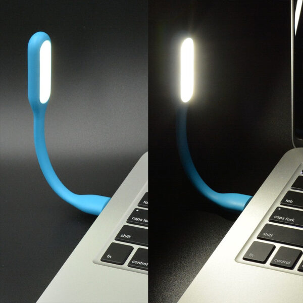 2W Portable Flexible Mini USB LED Lampe – Bild 2