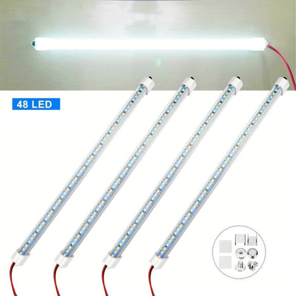 12V LED Innenlichtleiste 900LM 9W DC Lichtleiste Mit Ein/Ausschalter – Bild 2