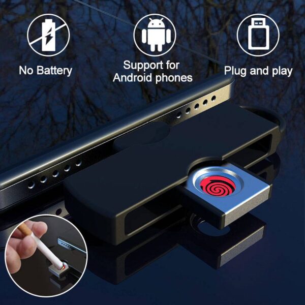 Batterieloser Zigarettenanzünder für Android Smartphones – Bild 2