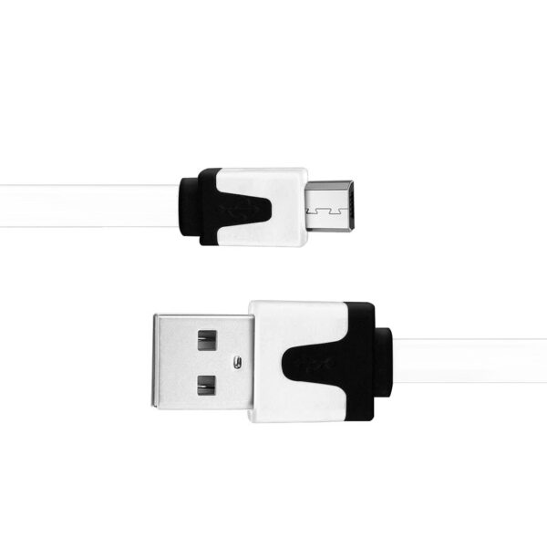 Ladekabel Micro USB weiss 2 m – Bild 3