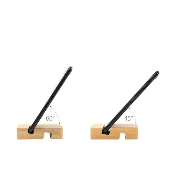 Universal Holz Smartphone Tablet Halter – Bild 4