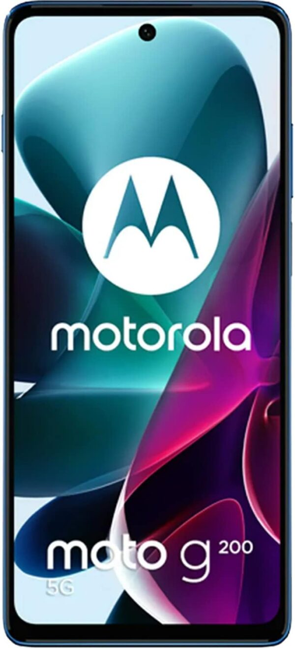 Motorola Moto G200 5G 128GB Handy, blau, Stellar Blue, Android 12, Dual-SIM Ocassion – Bild 4