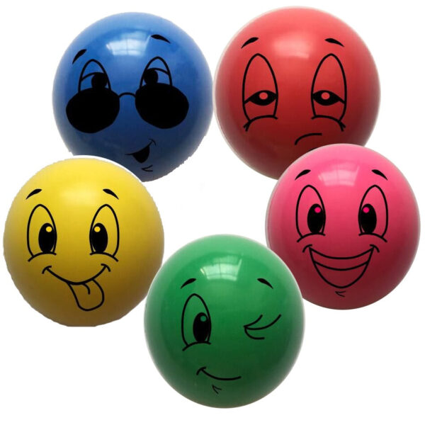 Flummi Dopsball Lachgesicht ca 45 mm