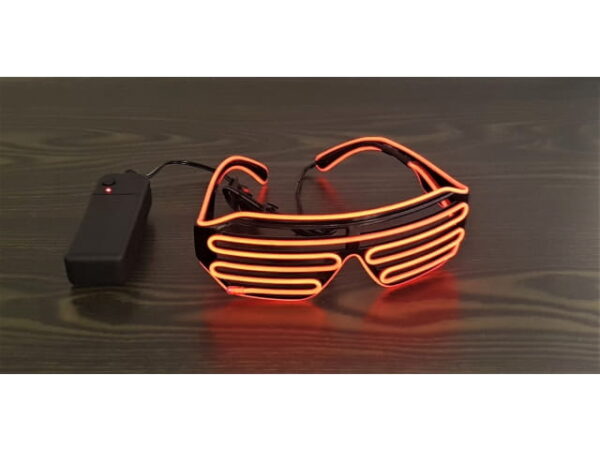 LED Disco Party Brille – Bild 2