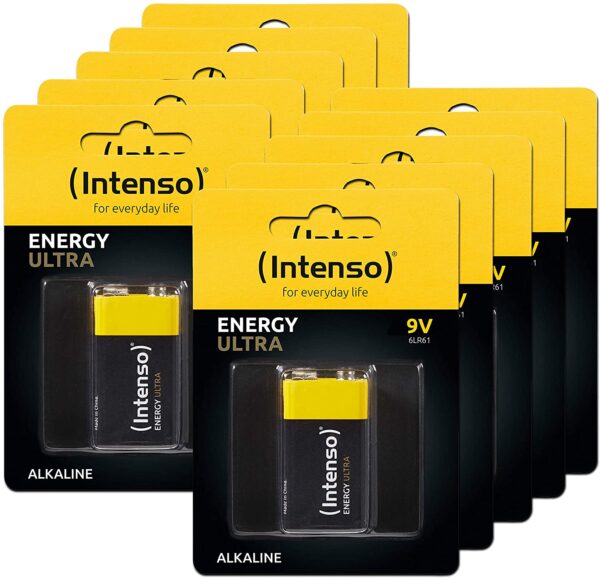 Intenso Energy Ultra 9V Block Alkaline Batterie – Bild 2