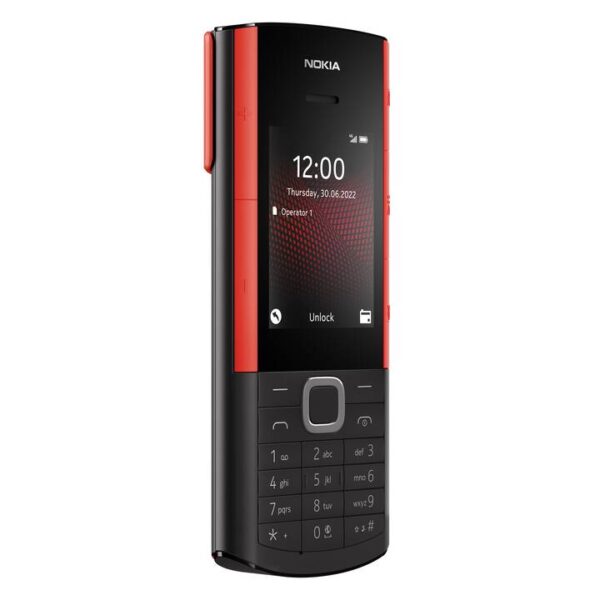 NOKIA 5710 Xpress Audio (128 MB, 2.8", 0.3 MP, Schwarz, Rot) – Bild 4