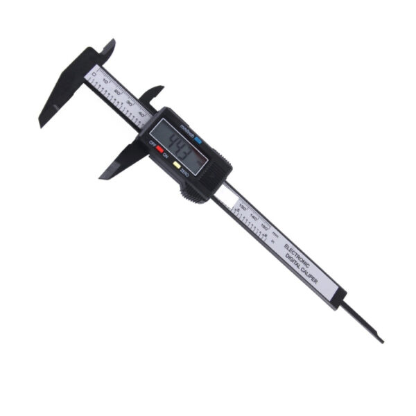 LCD Digital Messschieber / Mikrometer, Messbereich: 150 mm (schwarz)