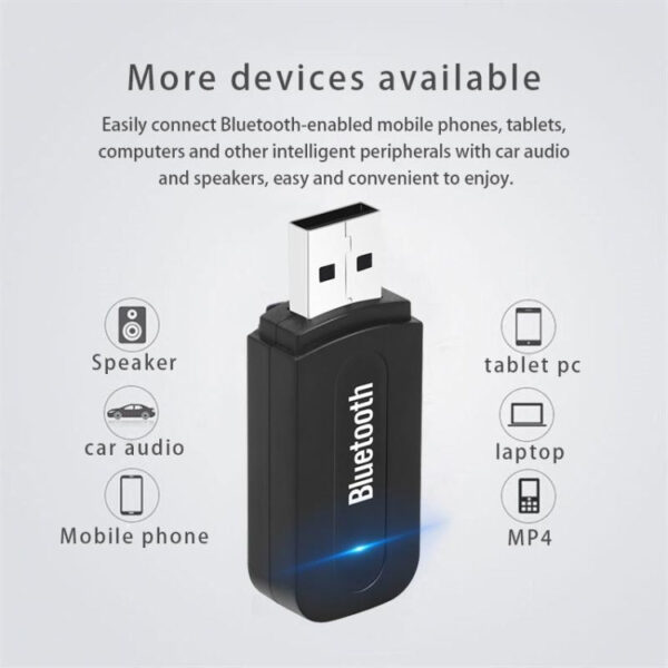 M1 Bluetooth Audio Empfänger Adapter Portable – Bild 6