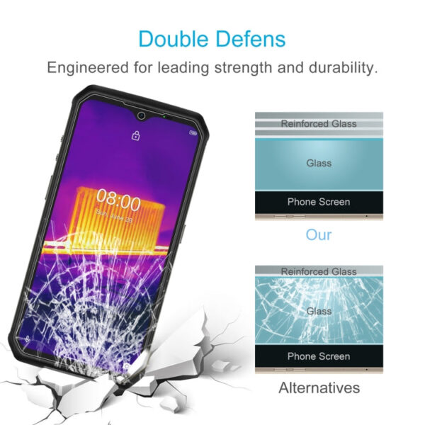 Für Ulefone Armor 9 0,26 mm 9H 2,5D gehärtete Glasfolie – Bild 4