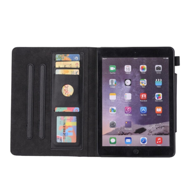 Für iPad 10,2 Zoll Business Style Horizontal Flip Ledertasche mit Halter & Kartensteckplatz & Fotorahmen & Brieftasche – Bild 5