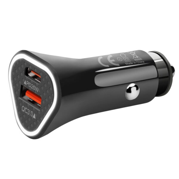 YSY-313PD20W QC3.0 USB + PD 20W USB-C / Typ-C-Dual-Port Schnelllader