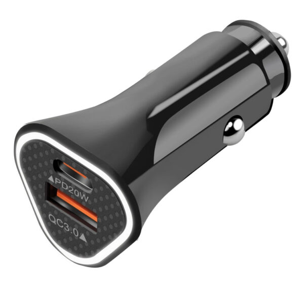 YSY-313PD20W QC3.0 USB + PD 20W USB-C / Typ-C-Dual-Port Schnelllader – Bild 3