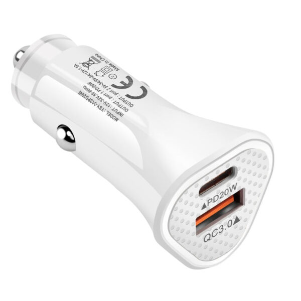 YSY-313PD20W QC3.0 USB + PD 20W USB-C / Typ-C-Dual-Port Schnelllader – Bild 8