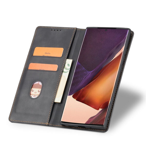 Samsung Galaxy S20 Ultra 5G Dual-Fold Horizontal Flip Ledertasche – Bild 6
