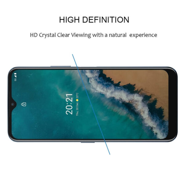 Volle Schutzfolie Glas für das Nokia G50 – Bild 4