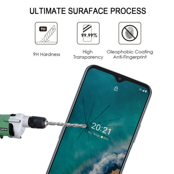 Volle Schutzfolie Glas für das Nokia G50 – Bild 6