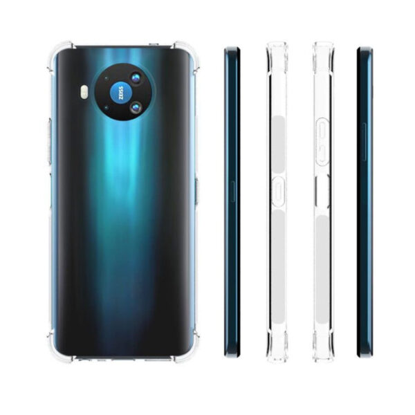 Für Nokia 8.3 5g Stoßfestes TPU-Telefon Cover (transparent) – Bild 5
