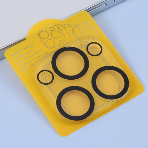 Für iPhone 13/14 Pro / 13/14 Pro Max Blendschutzfolie Glas für die Rückseite der Kamera – Bild 2