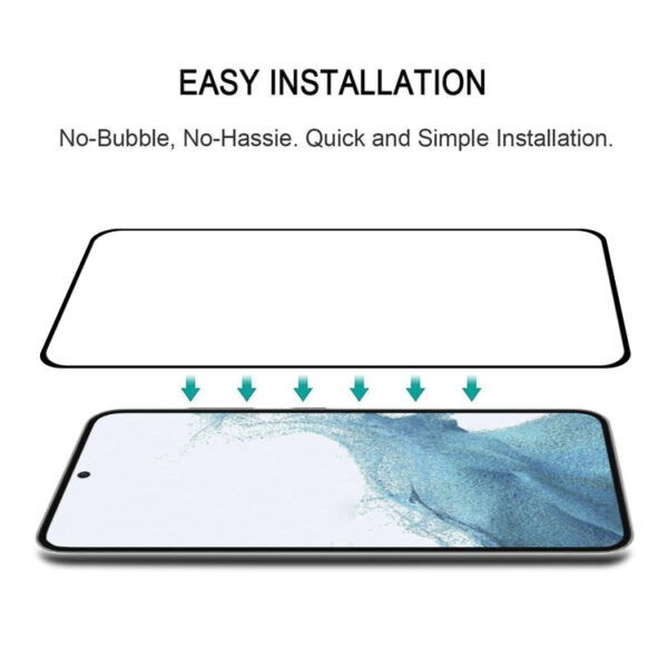 Samsung Galaxy S23 5G / S22 5G Displayschutzfolie aus gehärtetem Glas – Bild 7