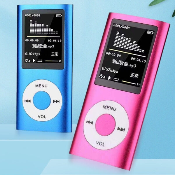 Metal MP3/4 Player mit 1.8 inch TFT Display in vielen Farben – Bild 2