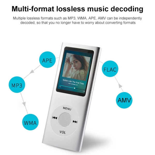 Metal MP3/4 Player mit 1.8 inch TFT Display in vielen Farben – Bild 5