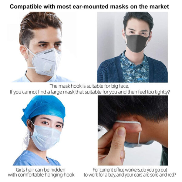 Verstellbares Ohr band für Gesichtsmasken – Bild 6