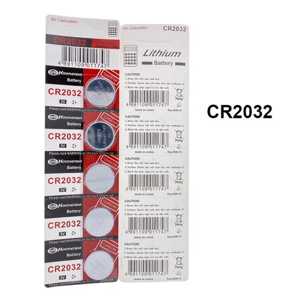 Knopfzelle CR2032 3V Batterie – Bild 3