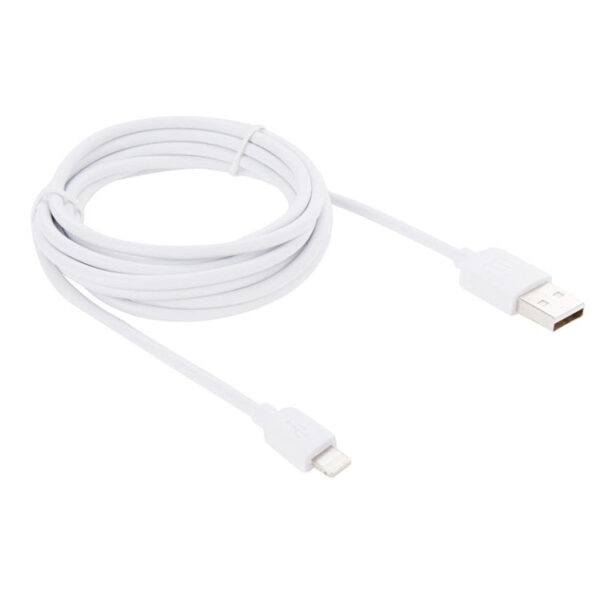 2m/3m Synchronisation & Ladekabel für iPhone, iPad (weiß) – Bild 2