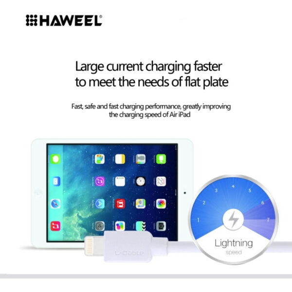 2m/3m Synchronisation & Ladekabel für iPhone, iPad (weiß) – Bild 7