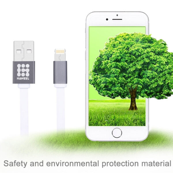 Haweel 1m Lade&Datenkabel Lightning & MicroUSB in einem Stecker – Bild 5