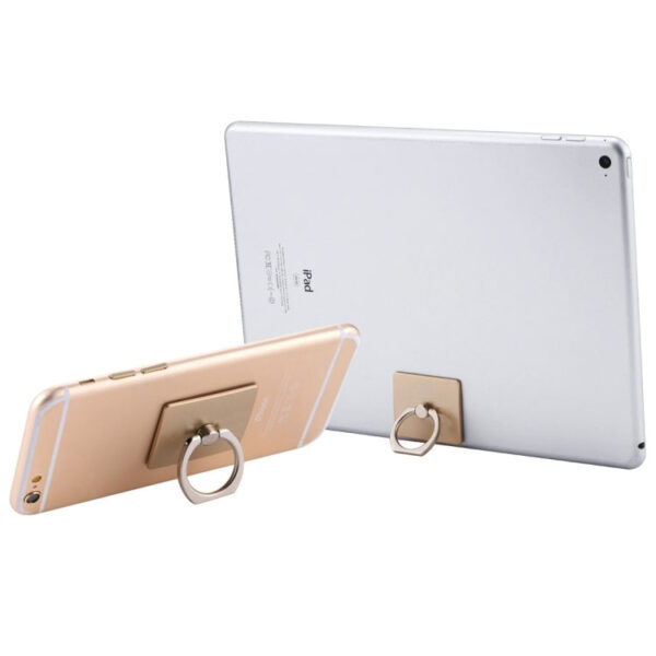 360 Grad Rotationsring Telefonhalter (Gold) – Bild 4