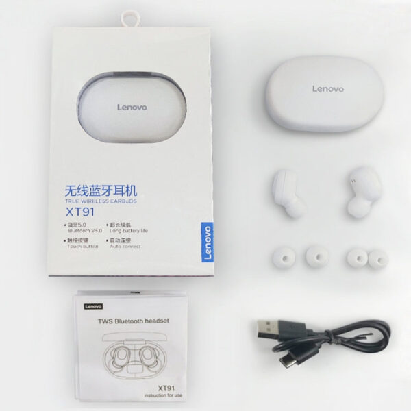 Lenovo XT91 Intelligenter drahtloser Mini-Bluetooth-Kopfhörer mit Rauschunterdrückung – Bild 9
