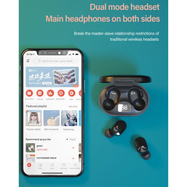 Lenovo XT91 Intelligenter drahtloser Mini-Bluetooth-Kopfhörer mit Rauschunterdrückung – Bild 6