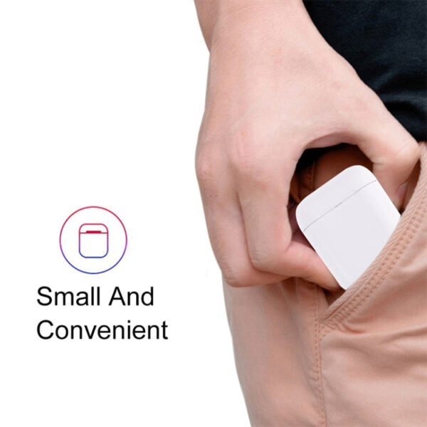 i12 TWS Bluetooth-Kopfhörer mit Ladebox (Weiss) – Bild 4