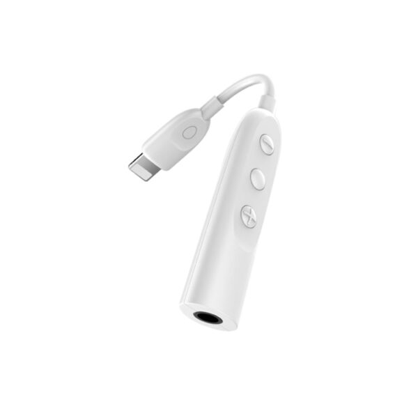 Audio-Adapterkabel mit Stecker und 3,5 mm Buchse mit Kabelsteuertaste