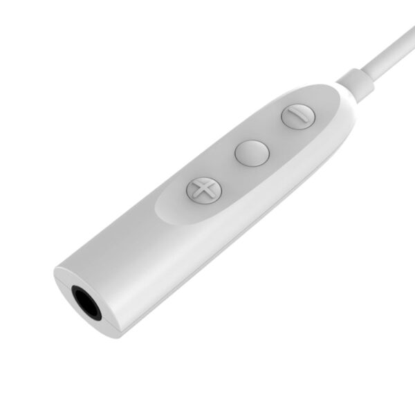 Audio-Adapterkabel mit Stecker und 3,5 mm Buchse mit Kabelsteuertaste – Bild 9