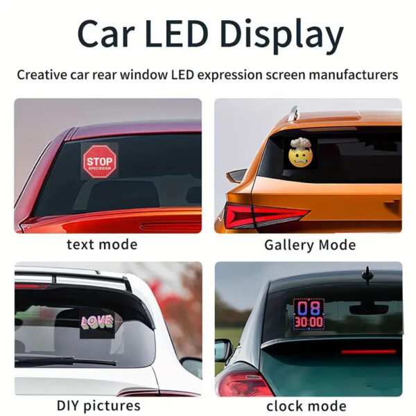 LED-Pixel-Display-Smart-Screen, Programmierbare LED-Bildschirmbeleuchtung – Bild 4