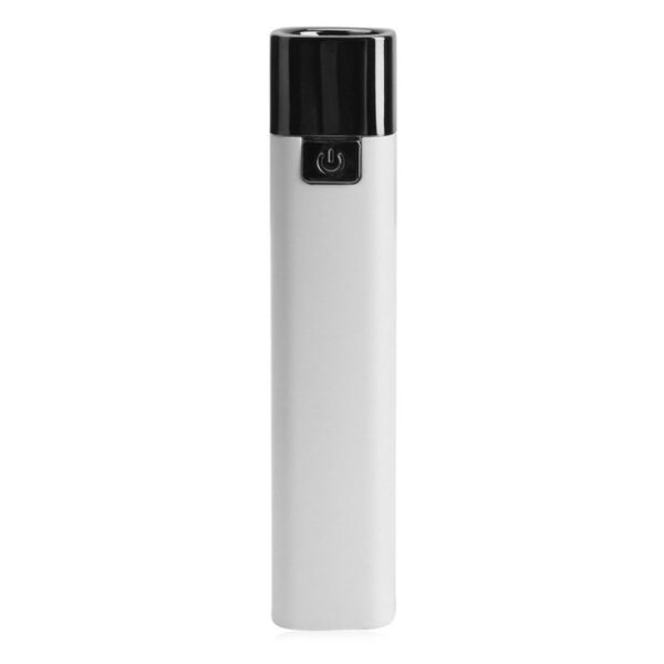 Tragbare Lippenstiftstyle LED-Taschenlampe (weiß)