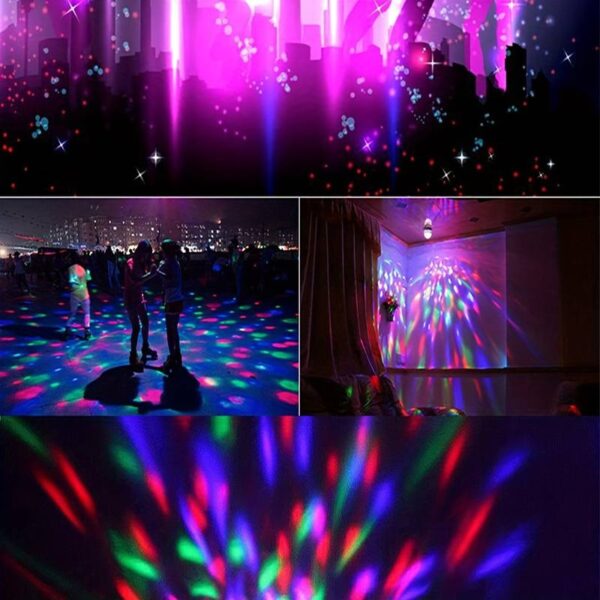 LED-Mini-Sternlicht, Magische Kugel, 5 W, Star Master Dream, Rotierende Projektionslampe – Bild 2