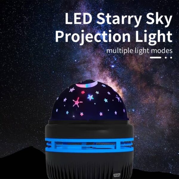 LED-Mini-Sternlicht, Magische Kugel, 5 W, Star Master Dream, Rotierende Projektionslampe – Bild 5