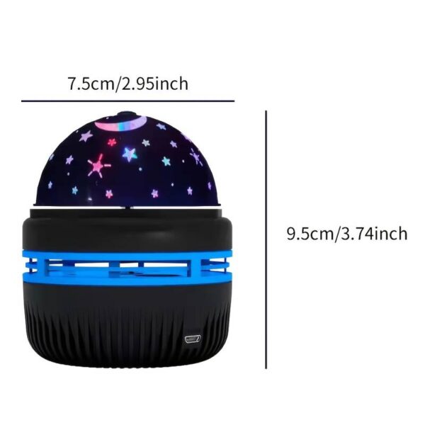 LED-Mini-Sternlicht, Magische Kugel, 5 W, Star Master Dream, Rotierende Projektionslampe – Bild 6