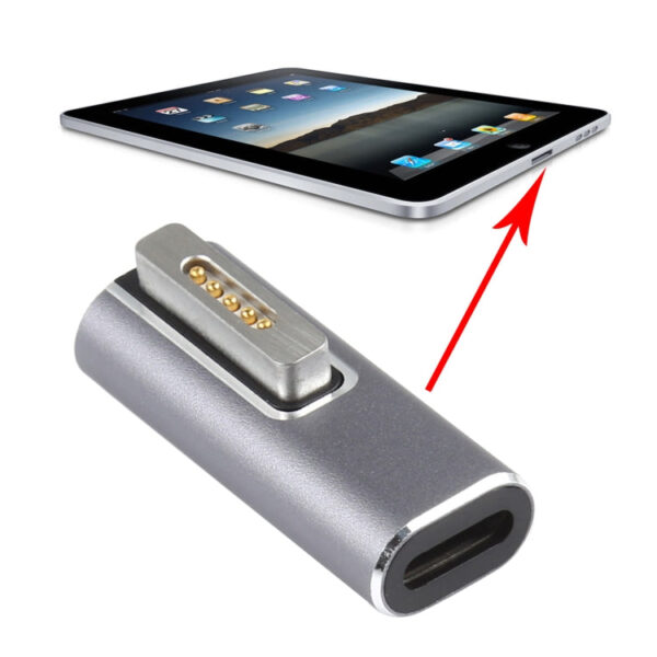 USB-C / Typ-C MAGSAFE 1/2/DC 5,5 x 2,1 mm PD Fast Ladeadapter – Bild 6
