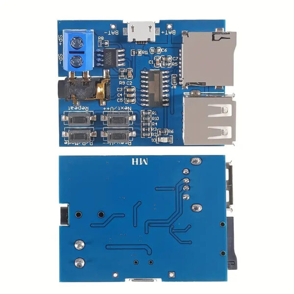 MP3 Decoder Player Modul Mit Audio Verstärker Platine – Bild 4