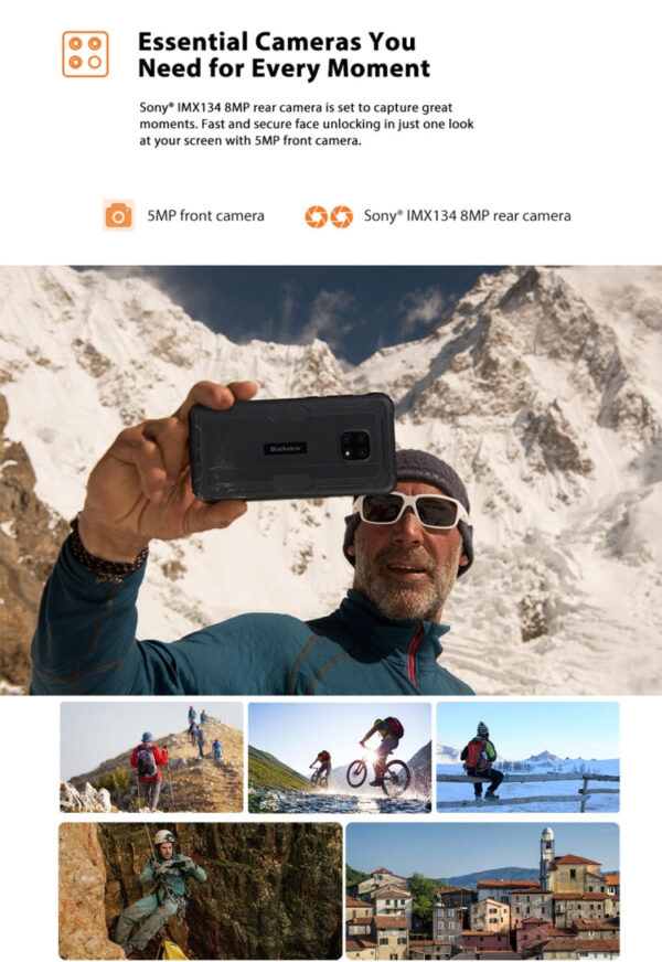 Blackview BV4900 Robustes Telefon, 3GB+32GB (gebraucht ) – Bild 15