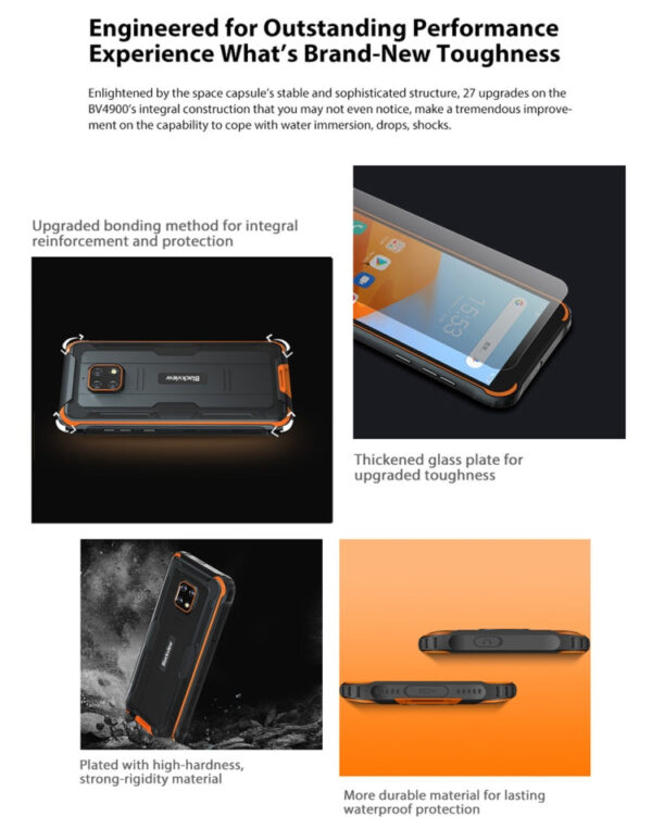 Blackview BV4900 Robustes Telefon, 3GB+32GB (gebraucht ) – Bild 7