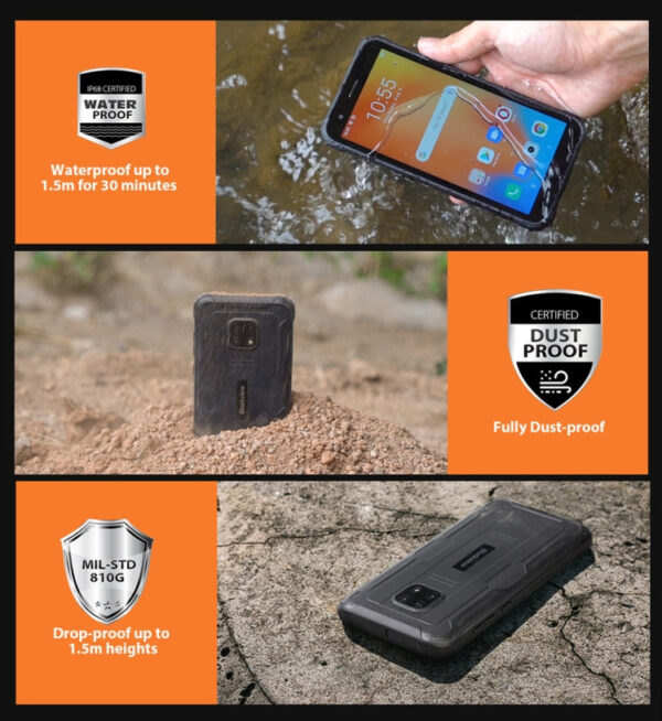Blackview BV4900 Robustes Telefon, 3GB+32GB (gebraucht ) – Bild 9