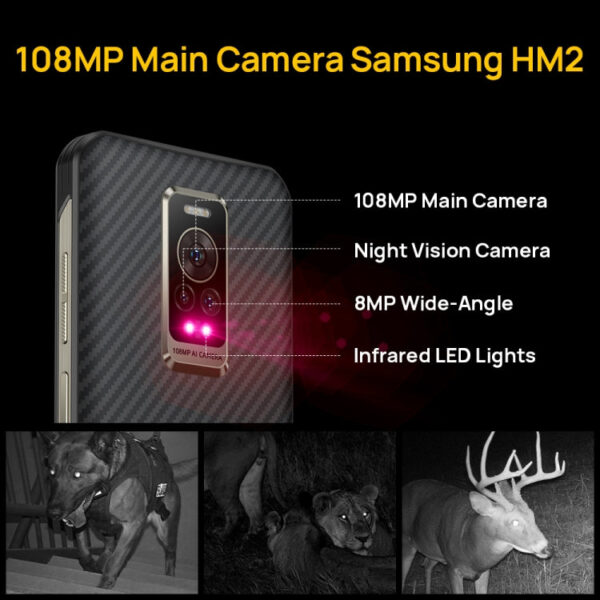 Ulefone Armor 17 Pro, Nachtsicht, 108 MP Kamera, 8GB + 256GB ( Gebraucht Gerät ) – Bild 2