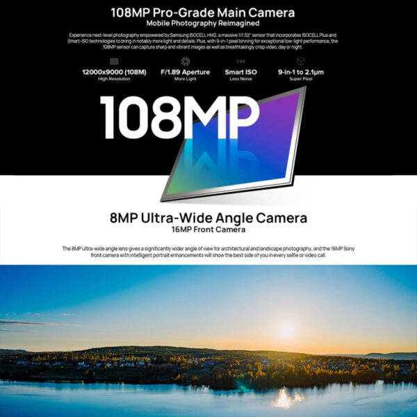 Ulefone Armor 17 Pro, Nachtsicht, 108 MP Kamera, 8GB + 256GB ( Gebraucht Gerät ) – Bild 4