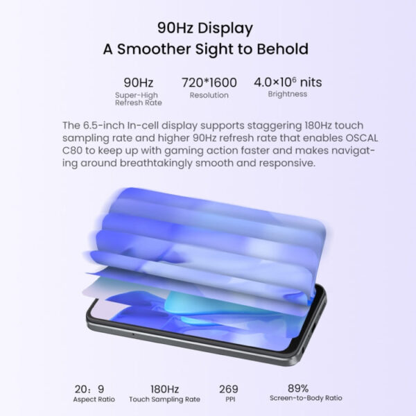 Blackview OSCAL C80, 8GB+128GB, 50MP Kamera – Bild 12
